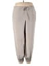 St. John Solid Gray Casual Pants Size L - photo 1