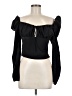 NAANAA Black Long Sleeve Blouse Size 8 - photo 1