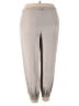 St. John Solid Gray Casual Pants Size L - photo 2