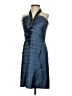 BCBGMAXAZRIA Blue Cocktail Dress Size 6 - photo 4