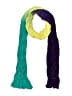Unbranded Color Block Purple Scarf One size - photo 1