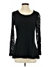 Sharon Max Black 3/4 Sleeve Top Size S - photo 1