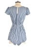 Hollister 100% Viscose Stripes Blue Romper Size S - photo 2