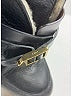 Chloé Black Leather shearling lined wedge Boots Size EU 39 - photo 3