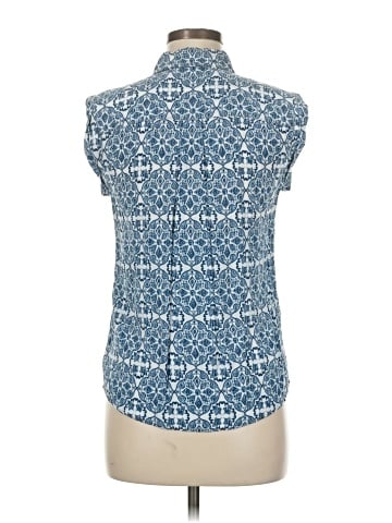 Oui Sleeveless Button-Down Shirt (view 2)