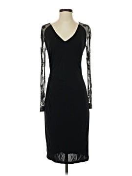 green emerald velvet dress David Meister