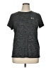 Under Armour 100% Polyester Gray Active T-Shirt Size XL - photo 1