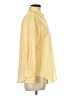 Unbranded Stripes Yellow Long Sleeve Blouse Size L - photo 4