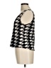 Andria Lieu Houndstooth Black Tank Top Size M - photo 5