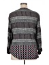 Cato 100% Rayon Gray Long Sleeve Blouse Size XL - photo 2