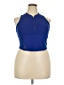 Fabletics Blue Sleeveless Blouse Size XXL - 1X - photo 1