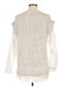Pink Rose 100% Acrylic Silver Sweater Vest Size M - photo 2