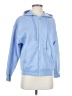 Unbranded 100% Polyester Blue Zip Up Hoodie Size S (estimated) - photo 1