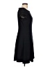 DKNY Solid Black Casual Dress Size 12 - photo 4