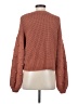 Moon & Madison 100% Acrylic Solid Brown Pullover Sweater Size S - photo 2