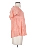 Old Navy 100% Polyester Orange Short Sleeve Blouse Size S - photo 4