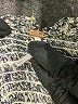 Free People 100% Polyester Paisley Silver Long Sleeve Blouse Size S - photo 7