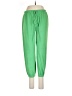 Melissa Masse Solid Green Casual Pants Size M - photo 1