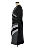 Connected Apparel Graphic Gray Cocktail Dress Size 8 (petite) - photo 5