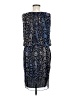 Tibi 100% Silk Paisley Blue Cocktail Dress Size 6 - photo 2