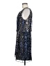 Tibi 100% Silk Paisley Blue Cocktail Dress Size 6 - photo 5