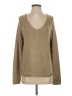 H&M 100% Acrylic Metallic Tan Pullover Sweater Size S - photo 1