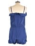 Studio Y 100% Polyester Solid Blue Romper Size M - photo 2
