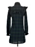 Blue Rain Plaid Green Casual Dress Size XS - photo 2