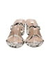 Amazon Essentials Animal Print Ivory White Sandals Size 8 - photo 2