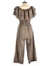 Unbranded Stripes Brown Jumpsuit Size M (estimated) - photo 2