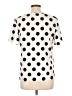 Shein Polka Dots Ivory Short Sleeve T-Shirt Size L - photo 2