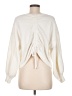 12th Tribe Solid Ivory Pullover Sweater Size M - photo 2