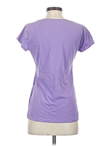 New York & Company Short Sleeve T-Shirt (view 2)