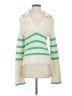 Central Park West Green Long Sleeve Top Size S - photo 1