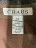 Chaus Solid Brown Formal Skirt Size 12 - photo 4