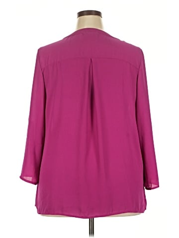 By Design 3/4 Sleeve Blouse (view 2)