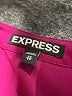 Express 100% Polyester Burgundy 3/4 Sleeve Blouse Size XS - photo 7