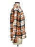 SO 100% Cotton Plaid Brown Long Sleeve Button-Down Shirt Size M - photo 4