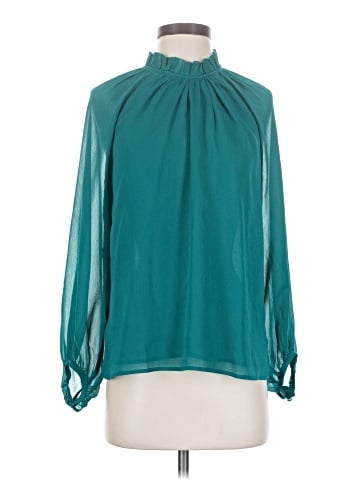 Ann Taylor Long Sleeve Blouse (view 1)