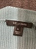 St. John Teal Pullover Sweater Size XL - photo 7