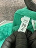 Ann Taylor LOFT Color Block Teal Jeans Size 26 waist - photo 8
