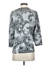 Cathy Daniels Paisley Silver 3/4 Sleeve T-Shirt Size S - photo 2