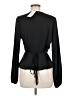 Gianni Bini Black Long Sleeve Blouse Size M (estimated) - photo 2