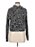 Socialite Animal Print Gray Pullover Sweater Size M - photo 1