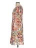 Elle 100% Polyester Print Orange Casual Dress Size S - photo 5