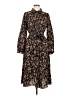 Gomorn 100% Polyester Paisley Black Casual Dress Size L - photo 1