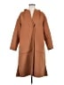 Belle & Bloom Brown Wool Coat Size M - photo 1