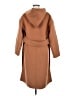 Belle & Bloom Brown Wool Coat Size M - photo 2