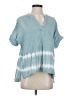 Madewell Teal Short Sleeve Blouse Size S - photo 1
