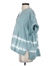 Madewell Teal Short Sleeve Blouse Size S - photo 5